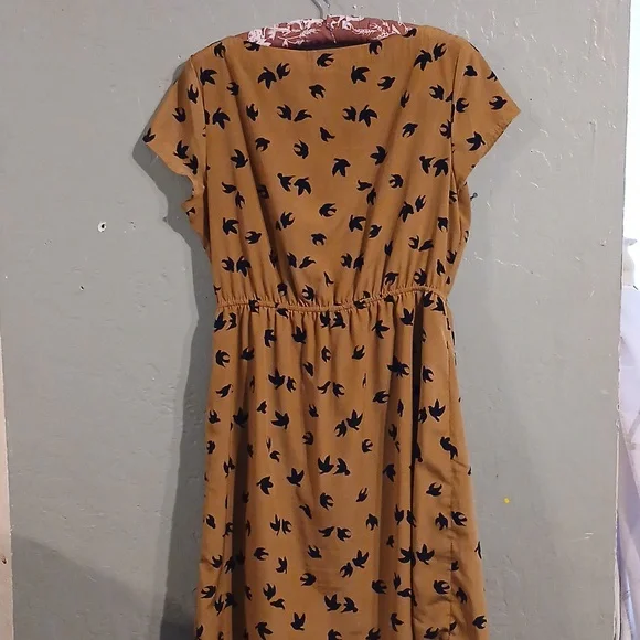 Old Navy woman's bird dress M - Picture 5 of 5